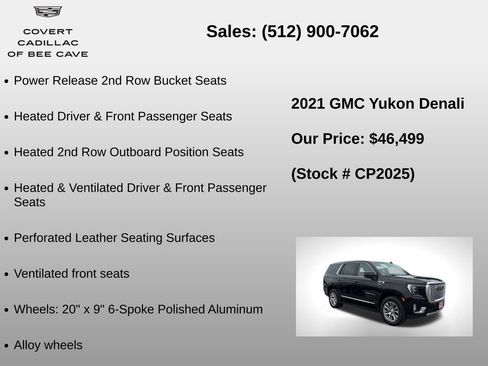 Used 2021 GMC Yukon Denali image 36