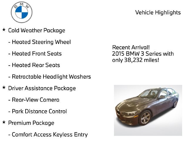 Used 2015 BMW 328i xDrive Sedan AWD/4WD image 4