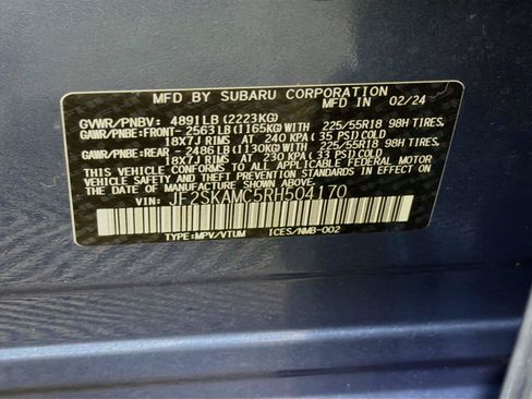 Used 2024 Subaru Forester Touring w/ Pop Package 2 AWD/4WD image 40