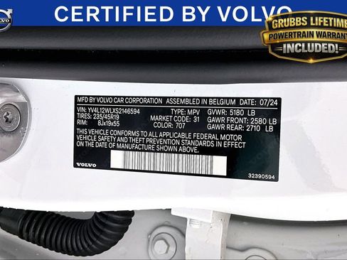 Used 2025 Volvo V60 B5 Cross Country Ultra w/ Protection Package Premier AWD/4WD image 42