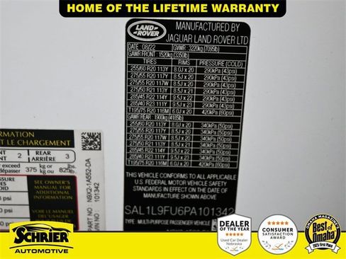 Used 2023 Land Rover Range Rover Sport SE Dynamic image 58