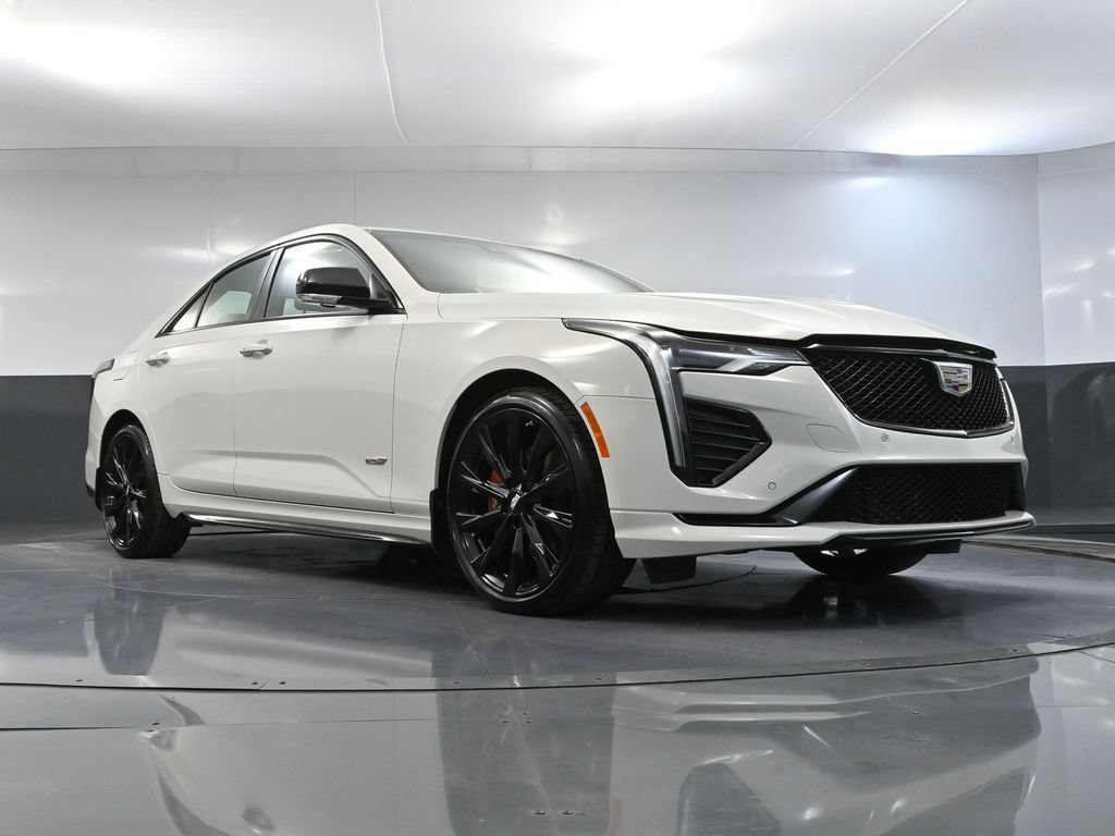Used 2023 Cadillac CT4 V w/ LPO, ONYX Package AWD/4WD image 54