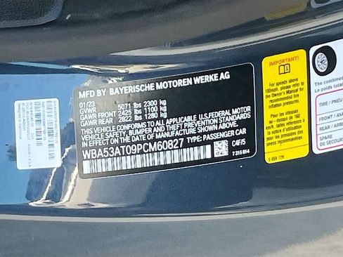 Used 2023 BMW M440i Convertible w/ Premium Package RWD image 34