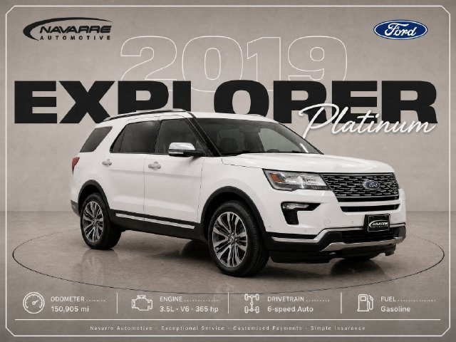 Used 2019 Ford Explorer Platinum AWD/4WD image 1