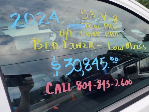 Used 2024 Chevrolet Silverado 1500 W/T w/ WT Fleet Convenience Package image 7