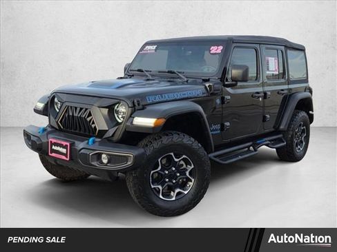 Used 2022 Jeep Wrangler Unlimited Rubicon 4xe image 1