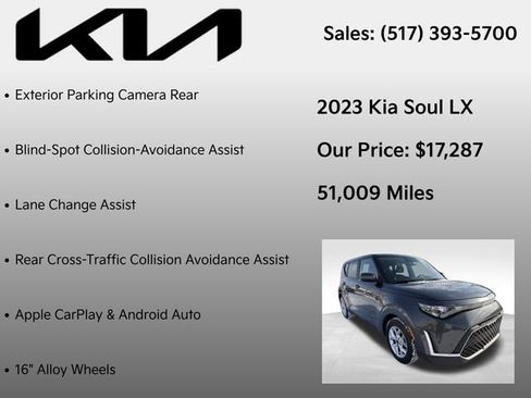 Used 2023 Kia Soul LX w/ Option Group 015 FWD image 12