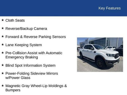 Certified 2019 Ford Ranger XLT w/ Equipment Group 301A Mid AWD/4WD image 13