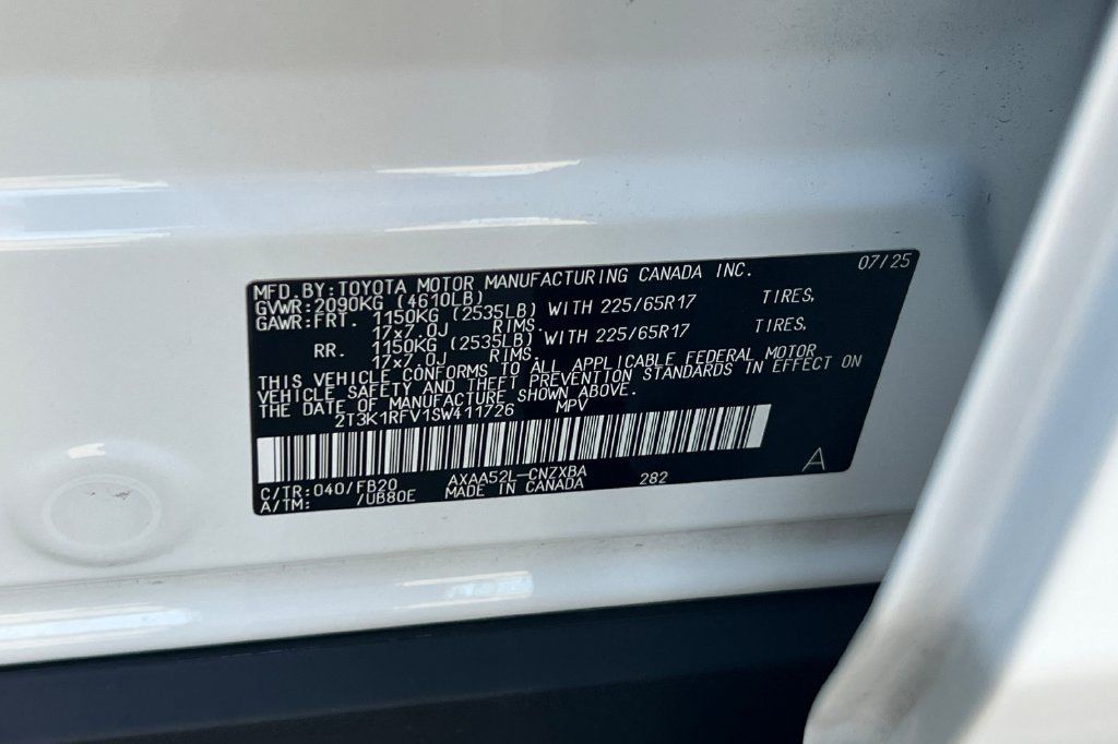 Certified 2025 Toyota RAV4 LE FWD image 30