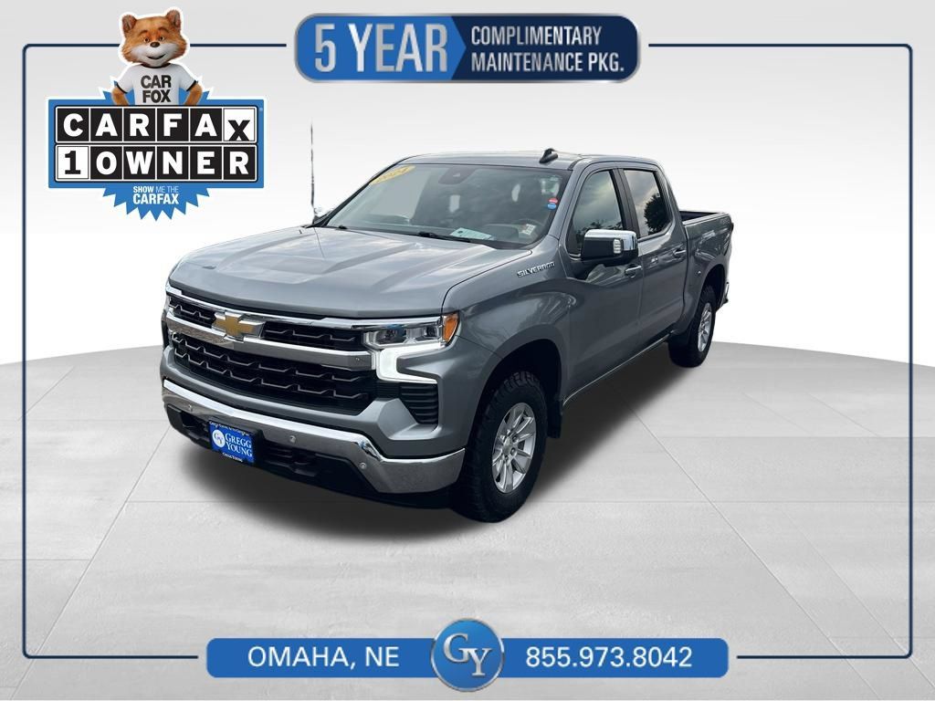 Used 2024 Chevrolet Silverado 1500 LT w/ Safety Package AWD/4WD image 1