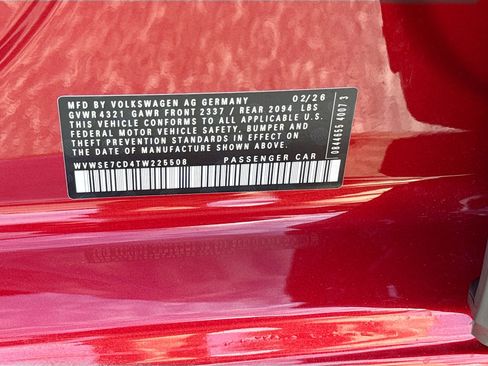 Used 2026 Volkswagen GTI SE FWD image 42