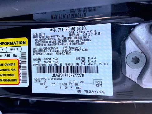 Used 2013 Ford Fusion SE FWD image 29