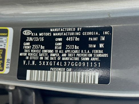 Used 2016 Kia Optima LX image 12