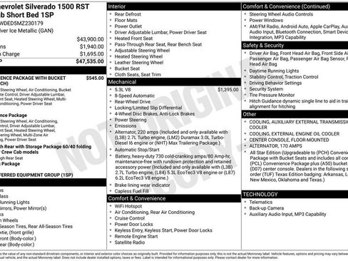 Used 2021 Chevrolet Silverado 1500 RST RWD image 4