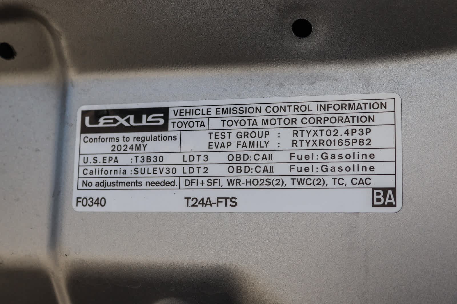 Certified 2024 Lexus TX 350 FWD w/ Cold Weather Package image 30