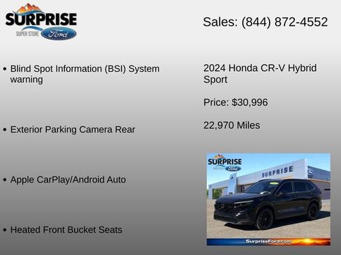 Used 2024 Honda CR-V Sport image 12