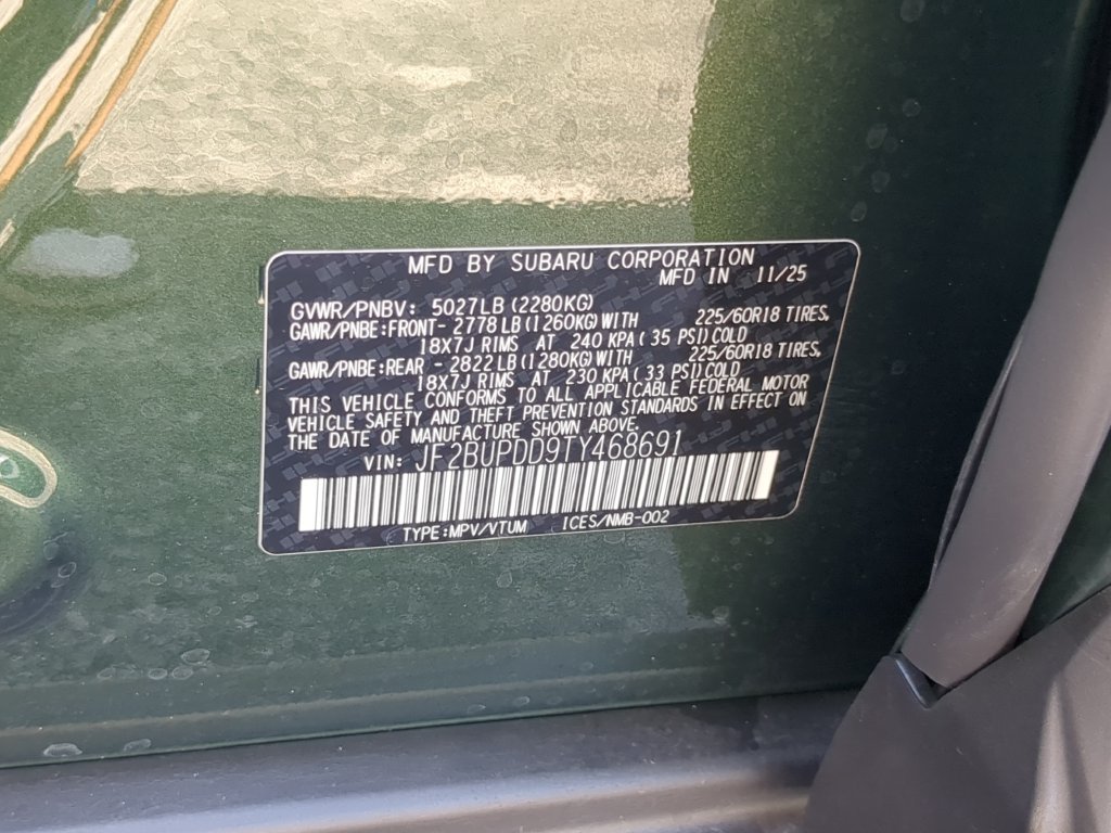 Used 2026 Subaru Outback Limited AWD/4WD image 37