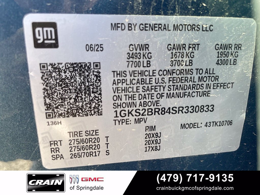 Used 2025 GMC Yukon Elevation w/ Elevation Premium Package AWD/4WD image 34