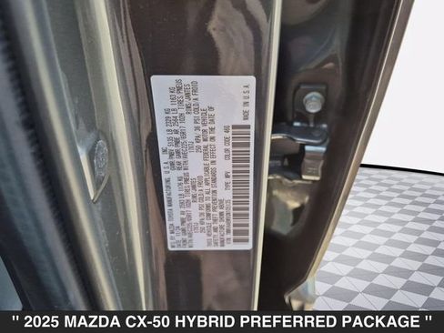 Certified 2025 MAZDA CX-50 2.5 Hybrid w/ Cargo Package AWD/4WD image 35