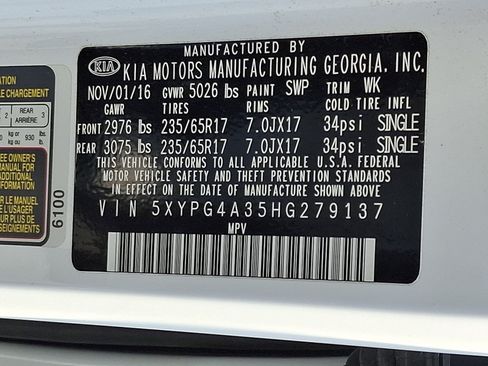 Used 2017 Kia Sorento FWD w/ LX Convenience Package image 27