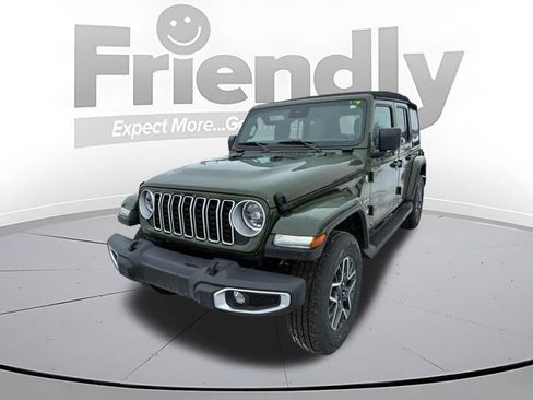 Used 2024 Jeep Wrangler Unlimited Sahara AWD/4WD image 1
