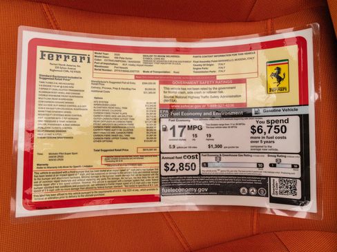Certified 2020 Ferrari 488 Pista Spider RWD image 27