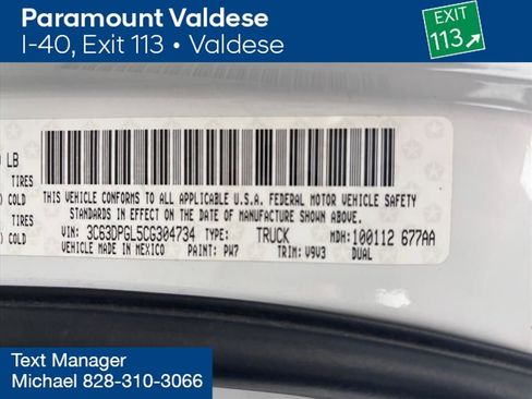 Used 2012 RAM 3500 ST w/ Chrome Appearance Group image 30