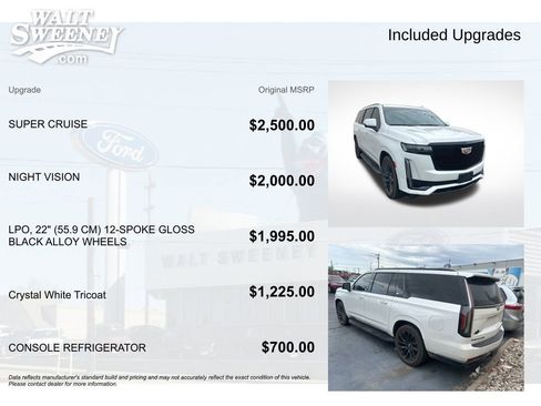 Used 2021 Cadillac Escalade ESV Sport Platinum AWD/4WD image 11