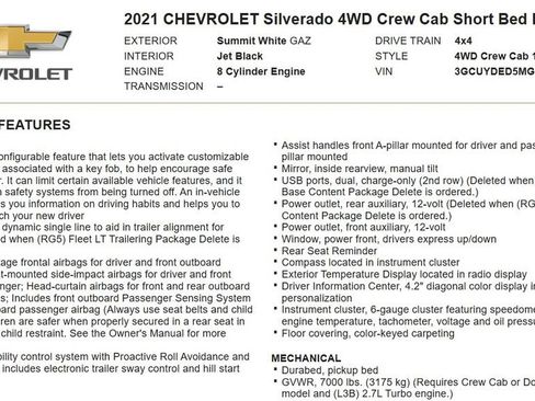 Used 2021 Chevrolet Silverado 1500 LT w/ Texas Edition Plus AWD/4WD image 17