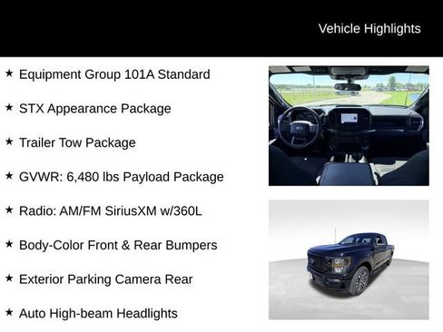 Used 2023 Ford F150 XL w/ STX Appearance Package AWD/4WD image 10