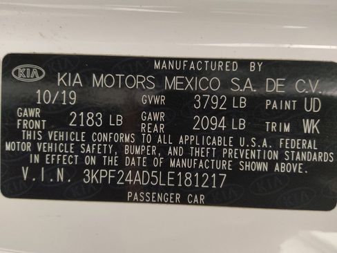 Used 2020 Kia Forte Sedan FWD image 33