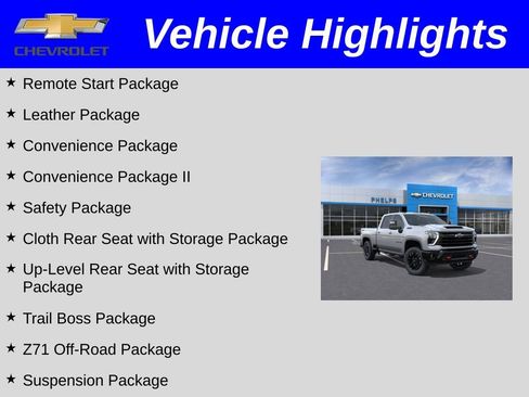 New 2026 Chevrolet Silverado 2500 LT w/ Trail Boss Package image 2