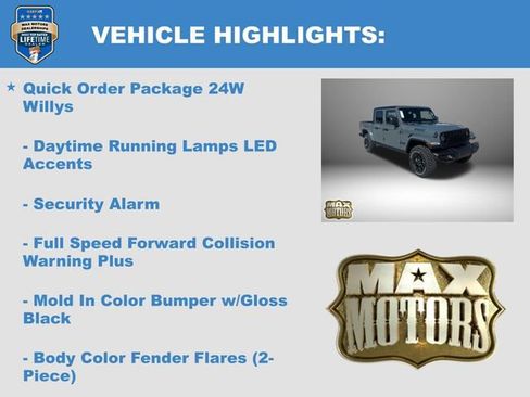 New 2025 Jeep Gladiator Sport AWD/4WD image 17