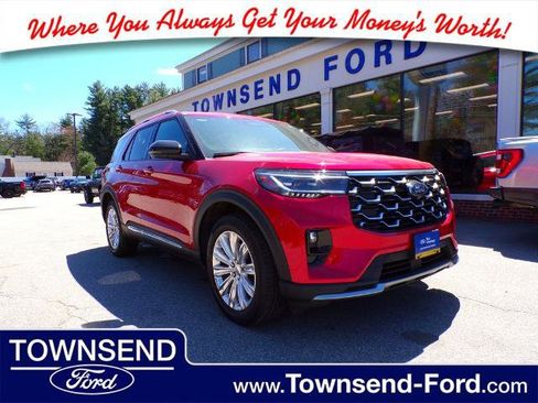 Certified 2025 Ford Explorer Platinum w/ LUX Leather Package AWD/4WD image 1