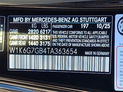 Certified 2026 Mercedes-Benz S 580 4MATIC Sedan image 27