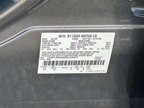 Used 2022 Lincoln Nautilus Reserve image 13