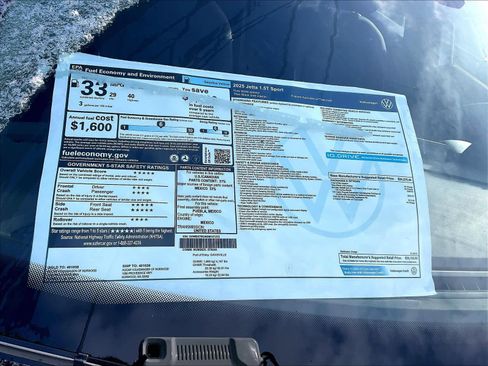 New 2025 Volkswagen Jetta Sport image 18