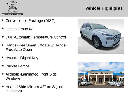 Used 2022 Hyundai Santa Fe SEL w/ Convenience Package image 11