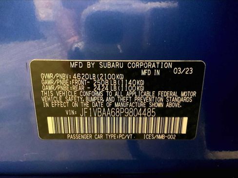 Certified 2023 Subaru WRX image 32