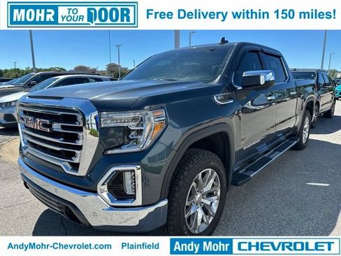 Used 2021 GMC Sierra 1500 SLT w/ SLT Premium Plus Package AWD/4WD image 1
