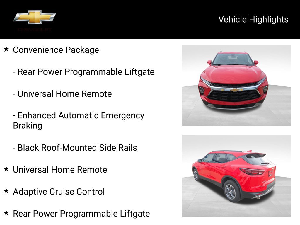 Used 2024 Chevrolet Blazer LT w/ Convenience Package FWD image 21