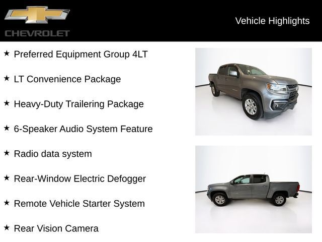 Used 2021 Chevrolet Colorado LT w/ LT Convenience Package AWD/4WD image 5