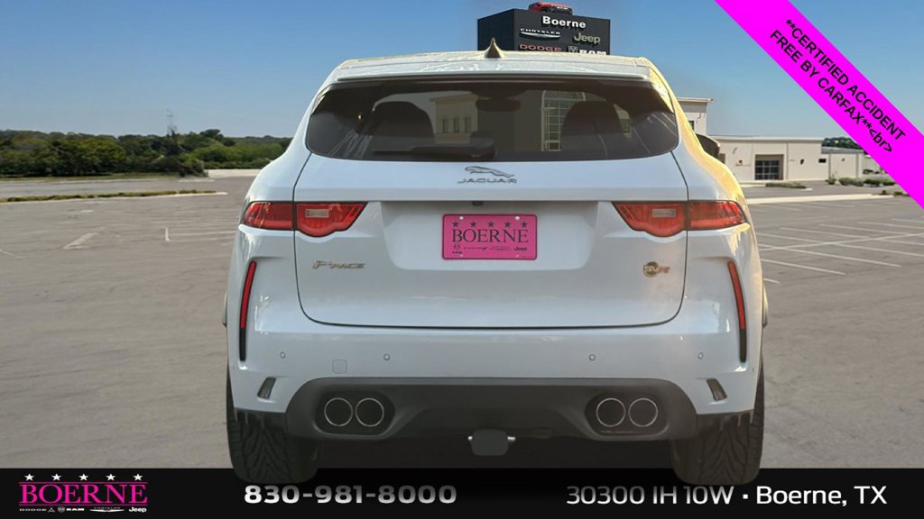 Used 2020 Jaguar F-PACE SVR AWD/4WD image 4