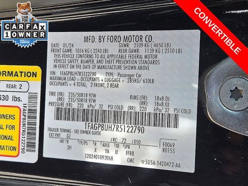 Used 2024 Ford Mustang Premium RWD image 29