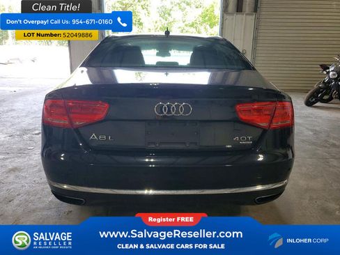 Used 2014 Audi A8 L 4.0T w/ Premium Package AWD/4WD image 8