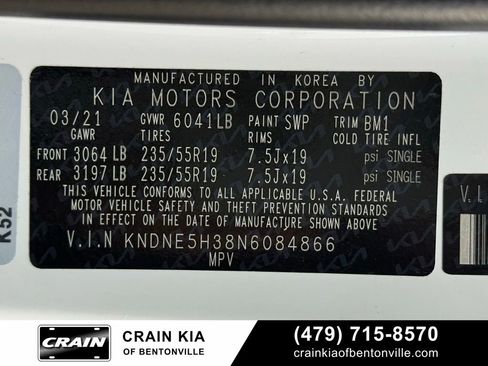 Used 2022 Kia Carnival SX image 37