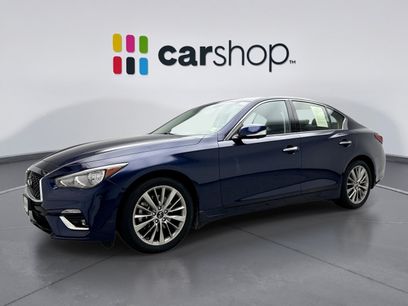 Used 2023 INFINITI Q50 Luxe w/ Cargo Package