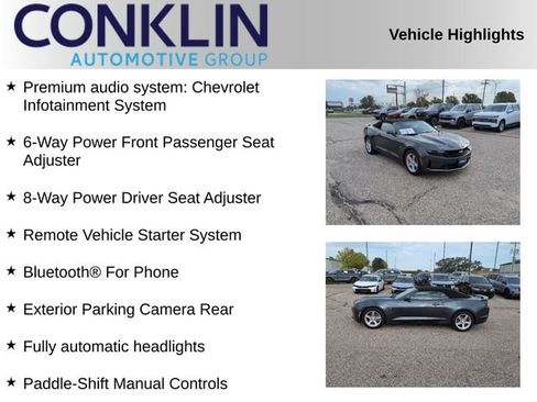 Used 2021 Chevrolet Camaro LT RWD image 2