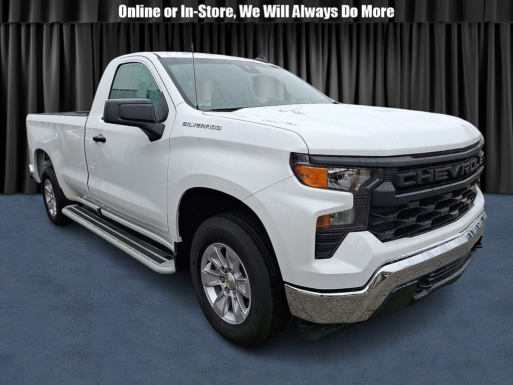 Certified 2025 Chevrolet Silverado 1500 W/T RWD image 1
