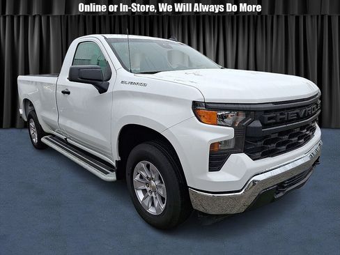 Certified 2025 Chevrolet Silverado 1500 W/T RWD image 1